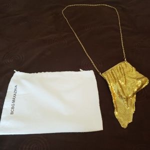 BCBG MAXAZRIA Gold Sequence Purse